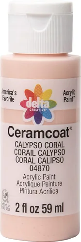 Miniatura 101 de Delta Creative Ceramcoat - Pintura acrílica en varios colores (2 onzas), 2436, carbón