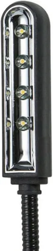 Miniatura 3 de Lámpara de estudio LED XLR de 22 pulgadas con cuello de cisne de 4 pines para mezclador DJ, puerto de conexión XLR de 4 pines (puerto XLR de 4 pines)