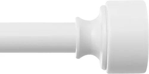 Miniatura 19 de Barras de cortina doradas para ventanas de 28 a 48 pulgadas (2.3-4 pies), barra de cortina resistente de 1 pulgada de diámetro, postes de cortina