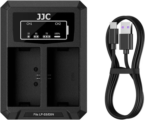 Miniatura 9 de JJC NP-BX1 Cargador de batería USB de doble ranura para Sony ZV-1 ZV1 RX100 VII VI VA V IV III II HX80 HX90 HX90V HX99 HX95 HX350 HX400V HX300 WX500