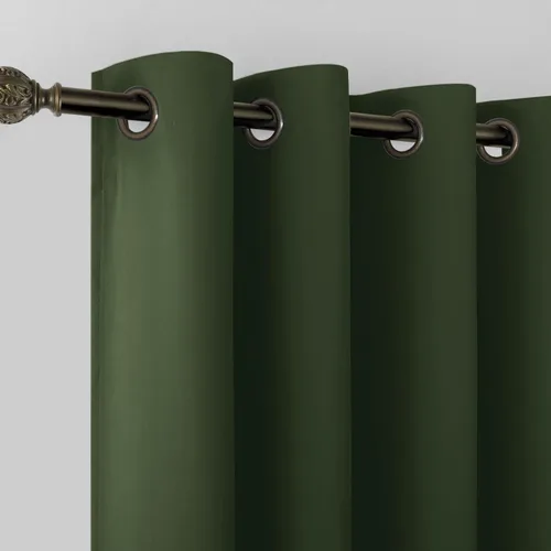 Miniatura 220 de Cortinas opacas de 72 pulgadas extra anchas para dormitorio, puerta corrediza de vidrio y patio, 2 paneles con ojales para oscurecer ventana grande