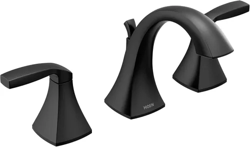 Miniatura 13 de Moen Voss - Llaves de baño de arco alto, dos llaves, centrado, níquel cepillado, T6905 Cromo