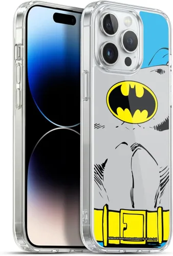 Miniatura 96 de Head Case Designs Funda de gel con licencia oficial de Batman DC Comics Bat Signal Logos [protección de grado militar] compatible con Apple iPhone 7