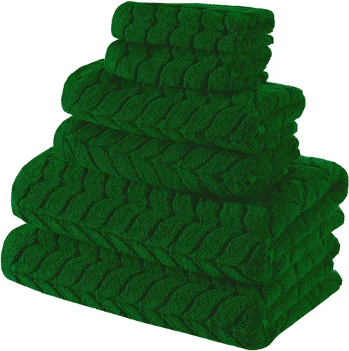 Miniatura 48 de BAGNO MILANO Toallas de baño de algodón turco, toallas de mano, juego de toallas de lujo de felpa suave de la colección jacquard