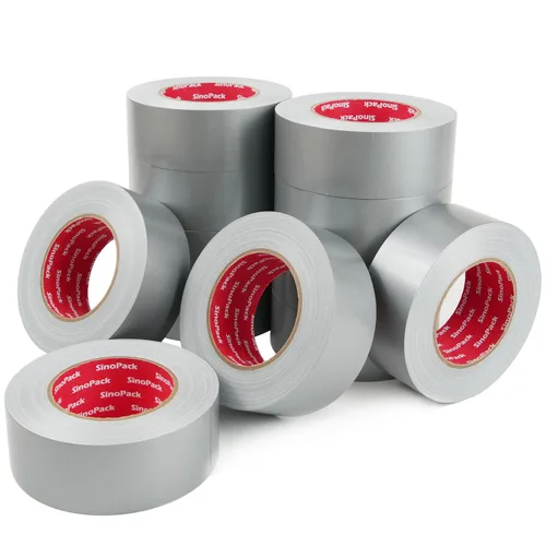 Miniatura 12 de Paquete de 12 cintas adhesivas negras resistentes al agua, sin residuos, longitud total, 240 yardas x 1.88 pulgadas x 9 mil, cinta adhesiva negra
