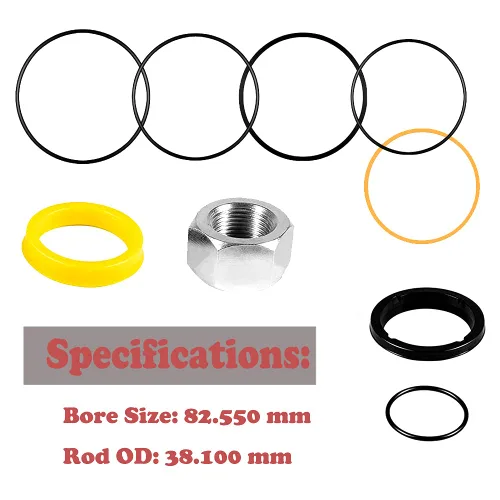 Miniatura 2 de 7135551 Kit de sello de cilindro hidráulico de inclinación adecuado para cargadora de minicargadora Bobcat 630 641 642 643 653 730 731 732 741 742
