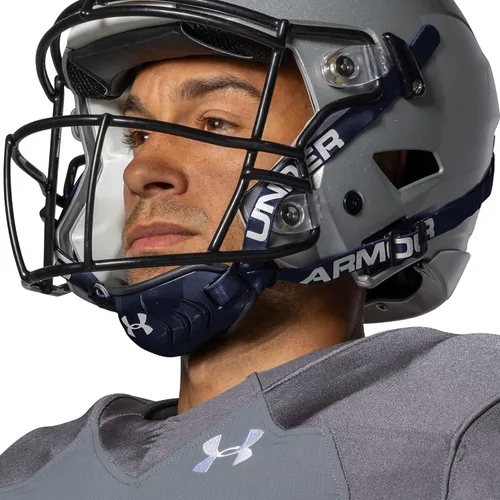 Miniatura 4 de Under Armour Correa de barbilla para casco de fútbol, correas ajustables