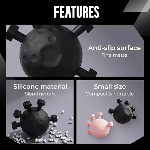 Miniatura 6 de Glitzgrip Arm Builder 2025 - Fortalecedor de bola de antebrazo y agarre de dedo, pelotas de ejercicio para fortalecer la muñeca, guitarra y agarre