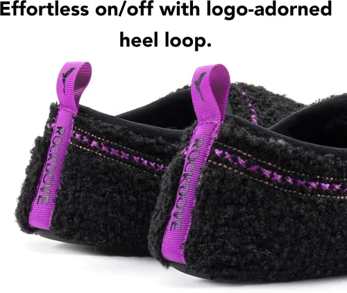 Miniatura 4 de RockDove Pantuflas Serenity de forro polar con espalda cerrada para mujer