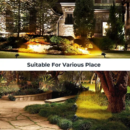 Miniatura 6 de Foco para exteriores de 5 W AC120V, luz LED COB blanca cálida para paisaje, interior y exterior, bandera de casa, patio, árbol, jardín, luces