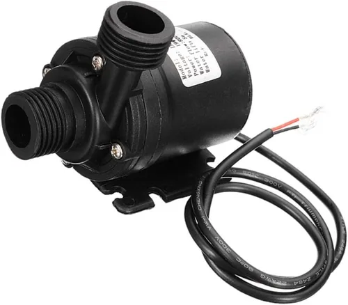 DC 12V 1/2" Unidad magnética centrífuga sumergible bomba de aceite de agua sumergible ultra silenciosa 800L/H 5M/16ft para pecera, fuente, piscina,