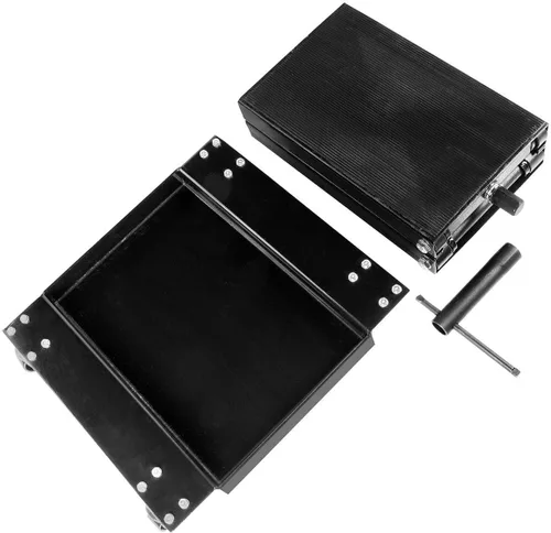 Miniatura 6 de Stark USA Gato de Tijera Central para Motocicleta Elevador de Piso para Motocicleta Dirt Bike con Carrito de Ruedas Capacidad de 1100 libras Mesa