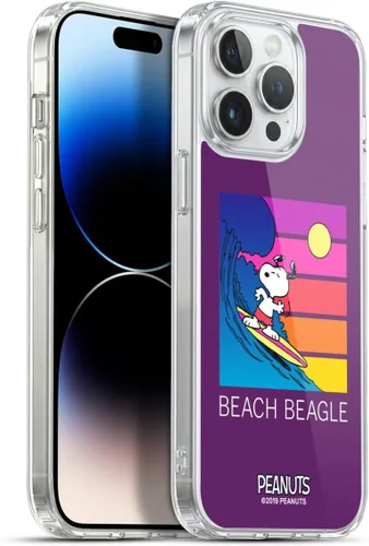 Miniatura 37 de Head Case Designs Peanuts Tropical Surf Snoopy Aloha Disco Gel Funda con licencia oficial [protección de grado militar] compatible con Apple iPhone