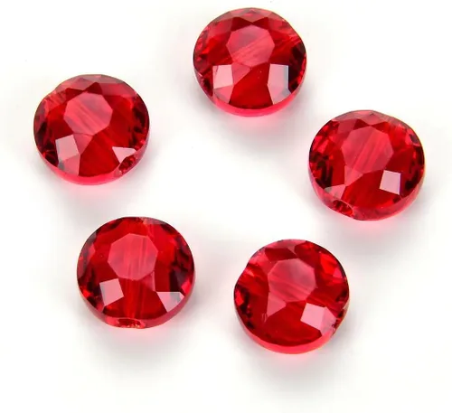 Miniatura 17 de Adabele - 25 cuentas de cristal sueltas con facetas austriacas de 0.315 pulgadas (0.315 in) compatibles con Swarovski Preciosa 5052 SSMR811