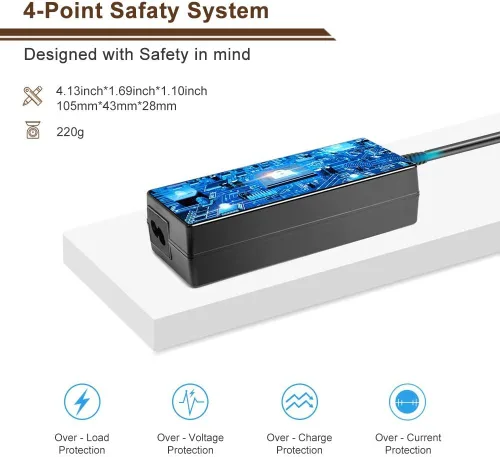 Miniatura 6 de TAIFU Adaptador de CA de 24 V para Samsung HW-J355 Barra de sonido de audio con cable de 2.1 canales HW-HW-J370 HW-J450 HW-J550 HW-J551 HW-JM37