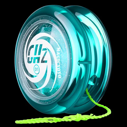 Miniatura 9 de MAGICYOYO Juguetes Yo-Yo en Bucle, D1 Yoyo Responsivo para Principiantes con Cuerdas, Cuerpo de Plástico Ideal para Trucos de Cuerda para Jugadores