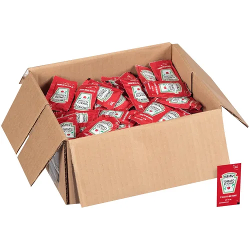 Miniatura 7 de Paquetes Heinz de ketchup de porción individual (0.3 oz por paquete, paquete de 200)