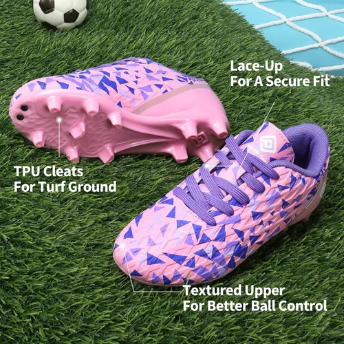 Miniatura 2 de DREAM PAIRS Tacos de fútbol para niños y niñas