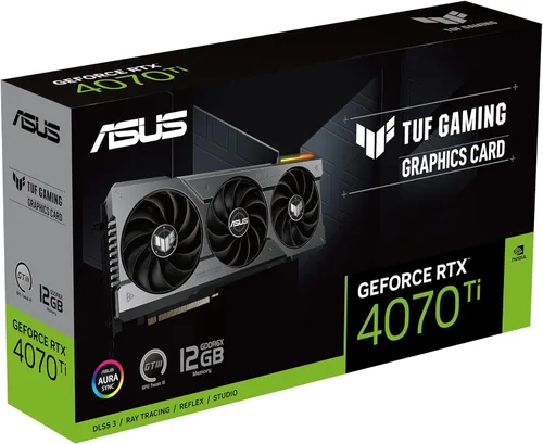 Miniatura 10 de ASUS TUF Gaming NVIDIA GEFORCE RTX™ 4070 TI Tarjeta gráfica para juegos (PCIE 4.0, 12 GB GDDR6X, HDMI 2.1A, DISPLAYPORT 1.4A)