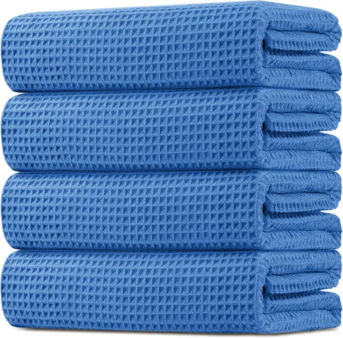 Miniatura 12 de HOMEXCEL Paquete de 2 Toallas de Baño, (27 x 54 Pulgadas) Juego de Toallas de Baño de Microfibra Ultra Suaves Altamente Absorbentes, Toallas Ligeras