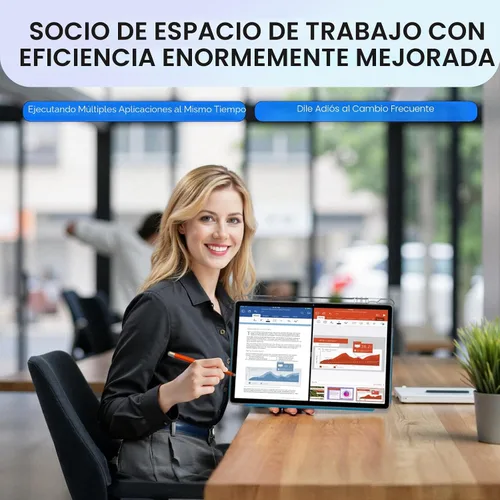 Miniatura 4 de Tablet de pantalla grande de 14 pulgadas, tableta Android 15, 16 GB de RAM, 256 GB de ROM, pantalla IPS FHD de 1920 x 1200, Widevine L1, carga