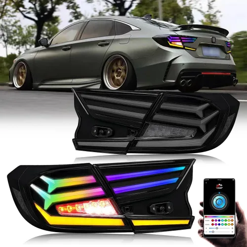 Miniatura 15 de T T-ABC Nuevas luces compatibles con Honda Accord 2018-2025, LX EX EXL Sport Touring Hybrid Faro delantero delantero de 10ª generación Accesorios