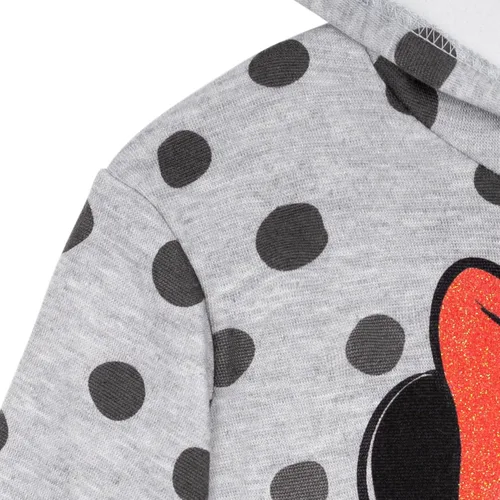 Miniatura 6 de Disney Minnie Mouse - Sudadera con capucha de forro polar para niñas pequeñas