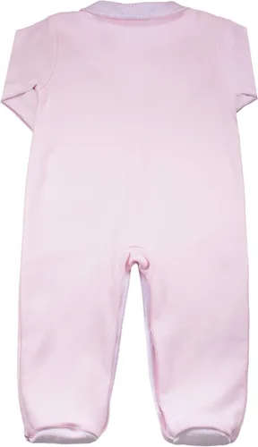 Miniatura 2 de Mono de manga larga para bebé niña, color rosa, 100% algodón Pima