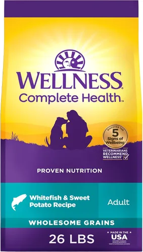 Miniatura 25 de Wellness Complete Health - Alimento seco para perros con granos, ingredientes naturales, fabricado en Estados Unidos con carne real, todas