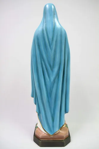 Miniatura 7 de Vittoria Collection Estatua de Virgen María de 32 pulgadas de Nuestra Señora de Lourdes hecha en Italia para interiores y exteriores
