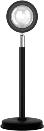 Miniatura 6 de Tsrarey Proyector de Lámpara de Puesta de Sol, Luz de Proyección de Sol con Rotación de 180 Grados, Lámpara de Pie LED para Noche con Puerto USB