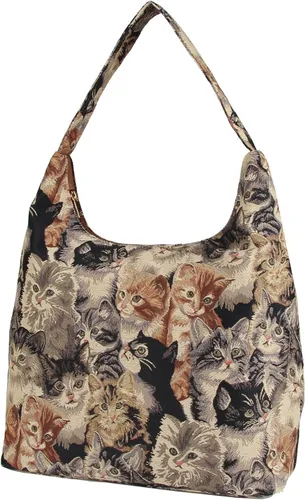 Miniatura 2 de Signare Tapestry Hobo Shoulder bag Slouch Purse For Women