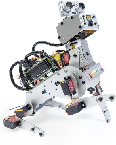 Miniatura 10 de SunFounder Kit de robot AI con Raspberry Pi Zero 2 W+tarjeta TF 32G, ChatGPT-4o habilitado con comando de voz y reconocimiento de video, control