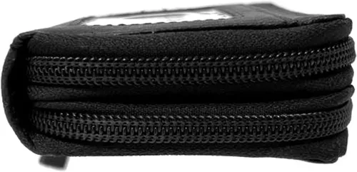 Miniatura 7 de Alpine Swiss Cartera organizadora de acordeón para mujer, de cuero, tarjeta, identificación, Negro -, Compacto