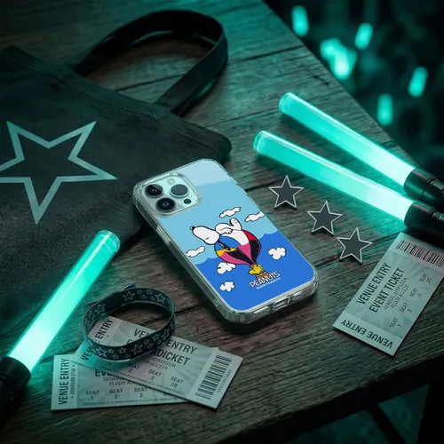 Miniatura 7 de Head Case Designs Funda de gel con licencia oficial de Peanuts Snoopy & Woodstock Balloon Halfs and Laughs [protección de grado militar] compatible