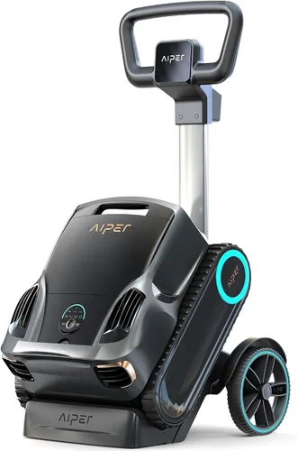 Aiper Scuba X1 Pro Max - Robot de limpieza de piscinas todo en uno y desnatador con caja, aspiradora de piscina de succión de 8,500 GPH, filtración