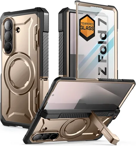 Miniatura 10 de SUPCASE Funda para Samsung Galaxy Z Fold 7 con Soporte (UB Grip), [Compatible con MagSafe] [Protector de Pantalla de Vidrio Templado Integrado]