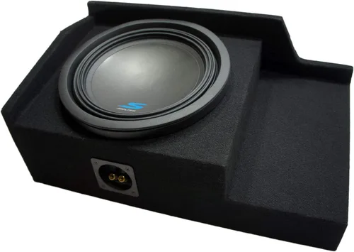American Sound Connection Compatible con Chevy Silverado Ext Cab Truck Alpine S-W12D4 Tipo S subwoofer de audio para coche personalizado individual