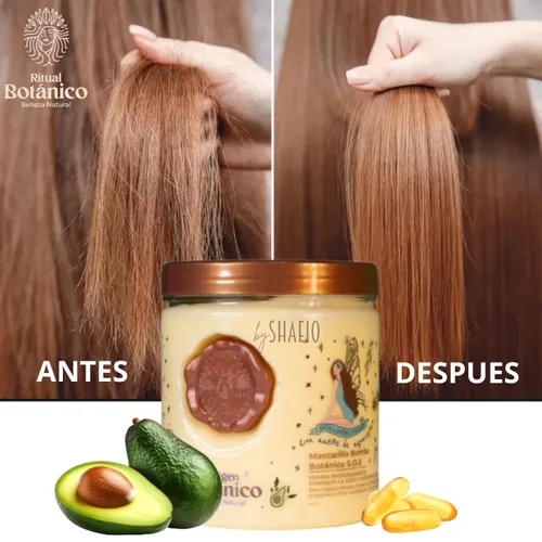 Miniatura 2 de SHAEIO RITUAL BOTÁNICO Mascarilla para el Cabello de Origen Botánico Bomba Botánica S.O.S. Repara y Reduce la caída del cabello y Acelera