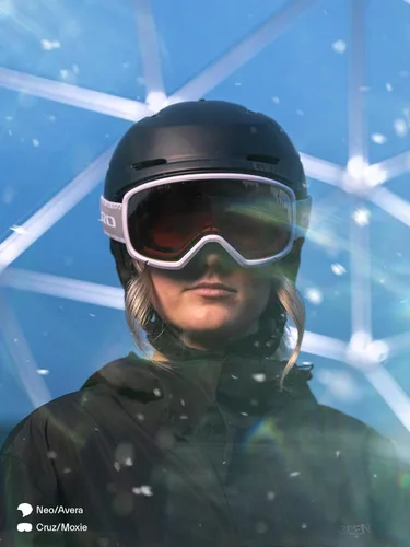 Miniatura 8 de Casco Giro Avera para esquí - Casco de snowboard para mujeres y jóvenes Mate negro