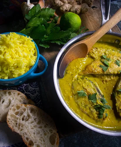 Miniatura 4 de Rajapuri Curry suave estilo caribeño, 3.00 oz / 3 onzas, perfecto para carnes, aves de corral y pescado. Apto para veganos