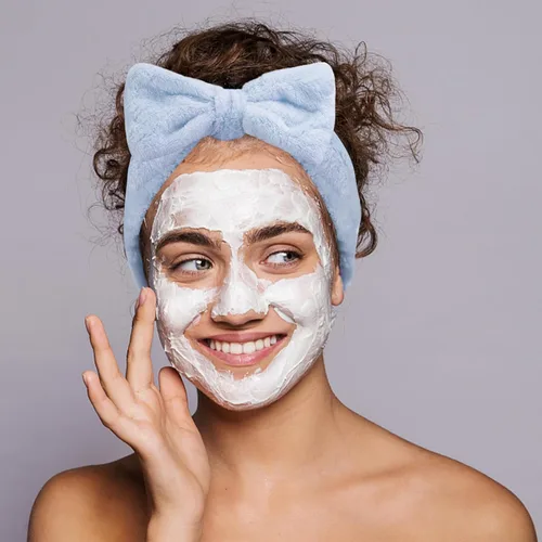 Miniatura 6 de Shindel Paquete de 6 diademas de spa, cuidado de la piel y maquillaje para lavado facial, regalo para niñas adolescentes, relleno de calcetines