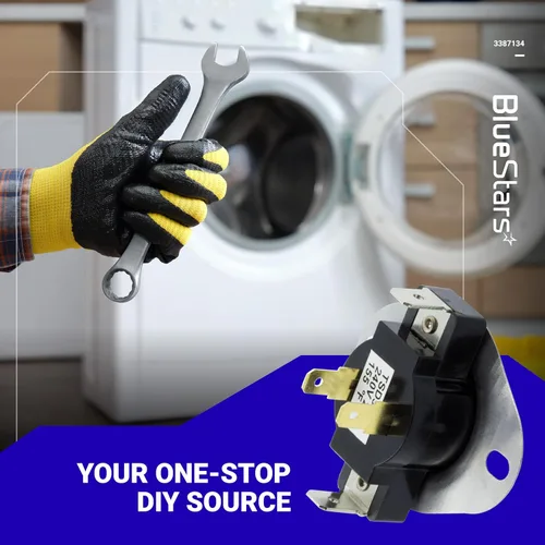 Miniatura 7 de BlueStars WP3387134 3387134 - Termostato de ciclismo para secadora - Compatible con secadores Whirlpool Kenmore - Sustituye a AP6008270 306910