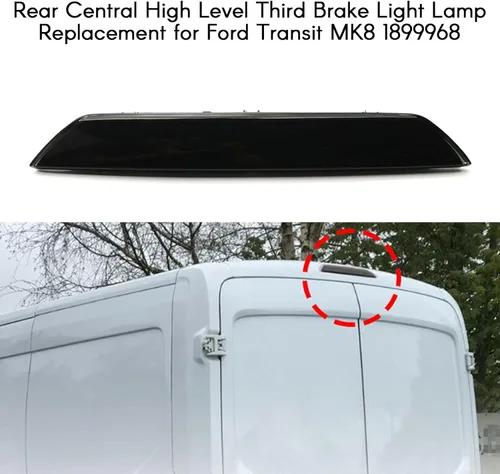 Miniatura 3 de Tercera luz de freno LED luz de carga de montaje alto para Ford Transit 150 250 350 MK8 Custom 1899968 reemplazo de lámpara de luz de freno de alto
