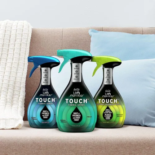 Miniatura 8 de Febreze Unstopables Touch - Aerosol para tela y eliminador de olores, Paradise, 27 onzas