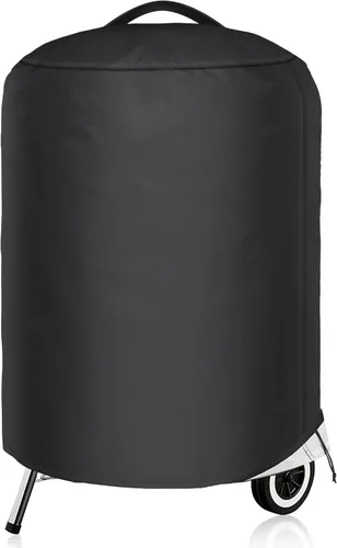 Miniatura 10 de NEXCOVER Funda redonda para parrilla 19.5” de diámetro por 32” de alto, cubierta para barbacoa, cubierta para ahumador, cubierta para barbacoa