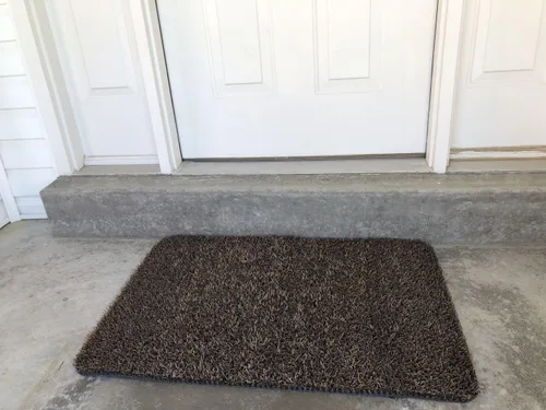Miniatura 5 de Clean Machine 10377095 High Traffic Astroturf Dirt Trapper Doormat, 23.5" x 35.5", Brown Gris-Carbón