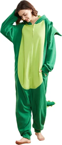 Miniatura 5 de Focupaja Pijama unisex de una pieza para Halloween, disfraz de fiesta de Navidad, cosplay, overol para el hogar, ropa de dormir