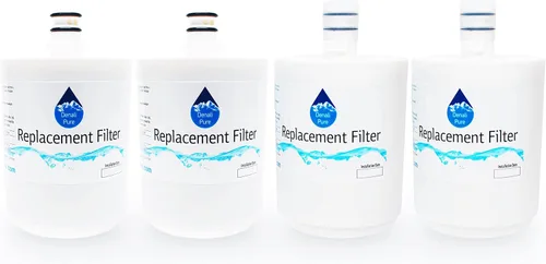 Paquete de 4 filtros de agua de repuesto LT500P para refrigeradores, compatible con LFX25974ST, LFX25973ST, LSC27925ST, LSC23924ST, LT500P,