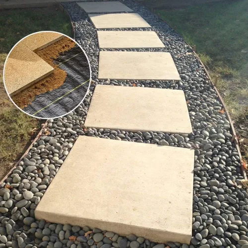 Miniatura 3 de Agfabric Cubierta de suelo para paisaje, barrera de malezas tejida de polipropileno pesado, control de erosión del suelo y estabilizado a los rayos